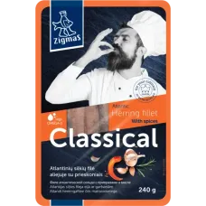Zigmas - Classic Herring Fillet in Oil with Spices 240g