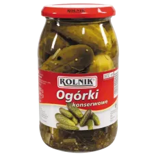 Rolnik - Pickled Cucumbers with Dill 900ml