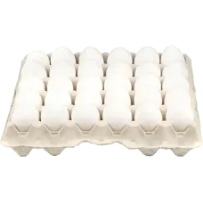 White Eggs 30pcs Tray