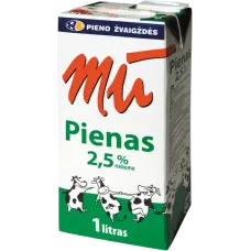 Mu - Milk 2.5% Fat 1L