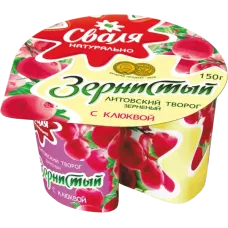 Svalia - Cottage Cheese with Cranberries 7% Fat 150g