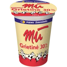Mu - Sour Cream 30% Fat 360g