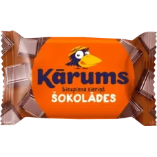 Karums - Glazed Curd Cheese Bar with Chocolate 45g