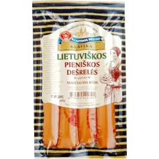 Klaipedos Mesine - Lietuviskos Cooked Sausages 260g