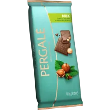 Pergale - Milk Chocolate with Hazelnuts 85g