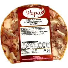 Kosarom - Mosaic Salami / Toba kg (~650g)