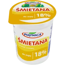 Piatnica - Sour Cream 18% Fat 400g