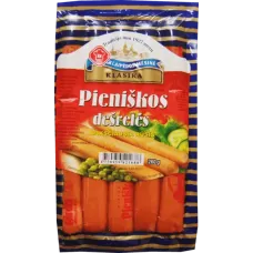 Klaipedos Mesine - Pieniskos Cooked Sausages 260g