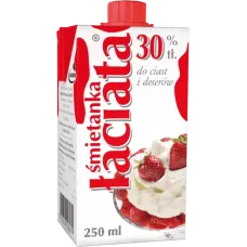 Mlekpol - Laciata Cream 30% Fat 250ml UHT