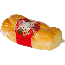 Tudia - Bradut Twisted Smoked Yellow Cheese / Cascaval Impletit kg (~400g)