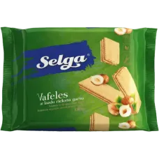 Selga - Hazelnut Flavour Wafers 180g
