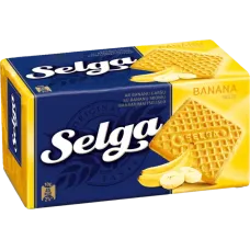 Selga - Banana Flavour Biscuits 180g