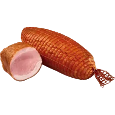 Rokiskio Mesine - Hot Smoked Pork Ham Kauno Kumpelis ~800g