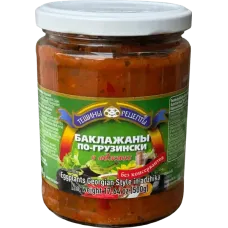 Teshchiny Recepty - Eggplants Georgian Style in Adzhika 540ml