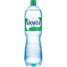 Akvile - Carbonated Natural Mineral Water 1.5L