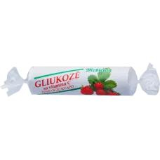 Medicata - Wild Strawberry Flavour Glucose Tablets 30g