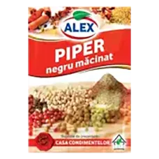 Alex - Ground Black Pepper / Piper Negru Macinat 15g