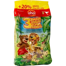 OHO - Three Friends Breakfast Cereals 500g