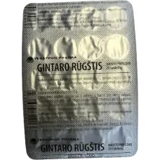 Vera - Amber Acid 0.1g N20 / Gintaro Rugstis