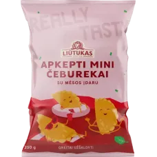 Liutukas ir Ko - Mini Ceburekas Fried Dumplings with Pork 250g
