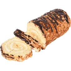 Cake World Bakery - Caramel Nut Roll (~0.4kg) pcs