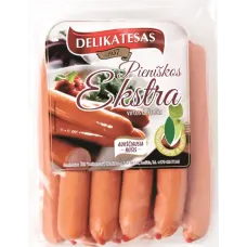 Delikatesas - Cooked Small Sausages Ekstra 300g