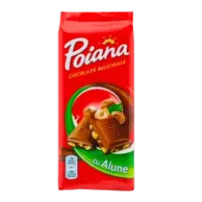 Poiana - Milk & Hazelnut Chocolate / Ciocolata Alune 90g