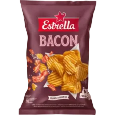 Estrella - Bacon Flavour Crisps 130g