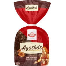 Vilniaus Duona - Agotos Dark Bread with Sunflower Seeds 375g