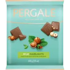 Pergale - Milk Chocolate with Hazelnuts 200g