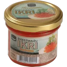 Silver Fish - Caviar Replacement Red Glass 100g
