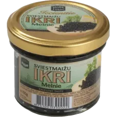 Silver Fish - Caviar Replacement Black Glass 100g