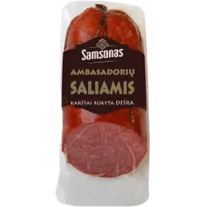 Samsonas - Ambasadoriu Salamis Hot Smoked Sausage kg (~500g)
