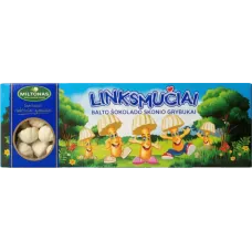 Linksmuciai - White Mushrooms Biscuits 170g