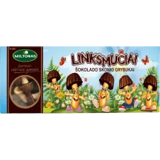 Linksmuciai - Dark Mushrooms Biscuits 170g