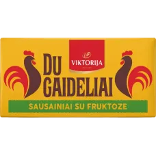 Viktorija ir Partneriai - Du Gaideliai Biscuits with Fruktoze 180g