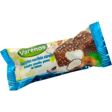 Varenos Pienelis - Glazed Curd Cheese Bar with Coconut 40g