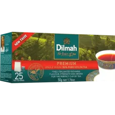 Dilmah - Premium Black Tea 25x2g