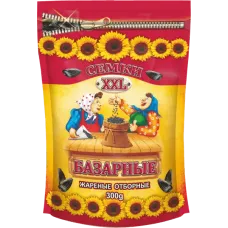 Bazarnye - XXL Roasted Black Sunflower Seeds 300g