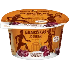 Pieno Zvaigzdes - Greek Yogurt with Black Cherry 150g