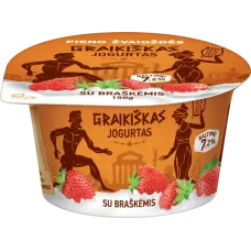 Pieno Zvaigzdes - Greek Yogurt with Strawberries 150g