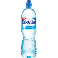 Akvile - Still Natural Mineral Water in Sport Bottle 1L