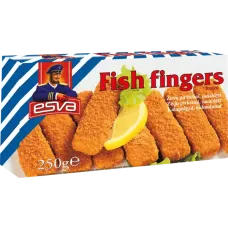 Esva - Breaded Fish Fingers 50% 250g