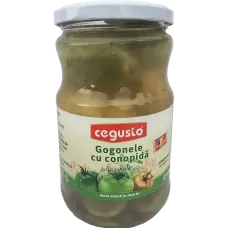 Conservfruct - Green Tomatoes with Cauliflower in Brine / Gogonele cu Conopida Murate 680g
