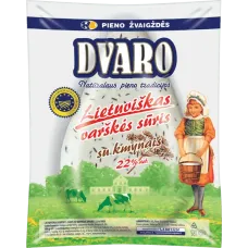 Dvaro - Curd Cheese with Caraways 22% fat kg (~300g)