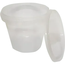Plastic Food Container - Bucket with Lid 1000ml
