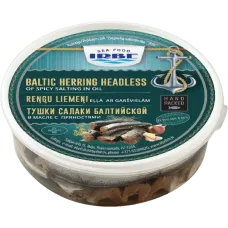 Irbe - Baltic Herring Headless of Spicy salting  in Oil 500g