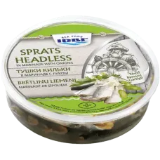 Irbe - Sprats Headless in Marinade with Onions 250g