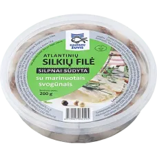 Dauparu Zuvis - Herring Fillet with Onions in Oil 200g