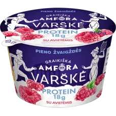 Greek Amfora Protein - Curd with Rapsberries 200g